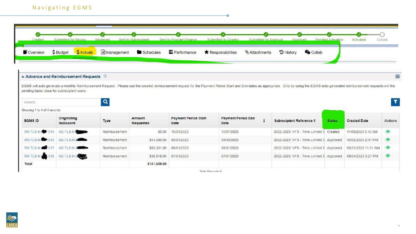 Enterprise Grants Management System project artifact 3